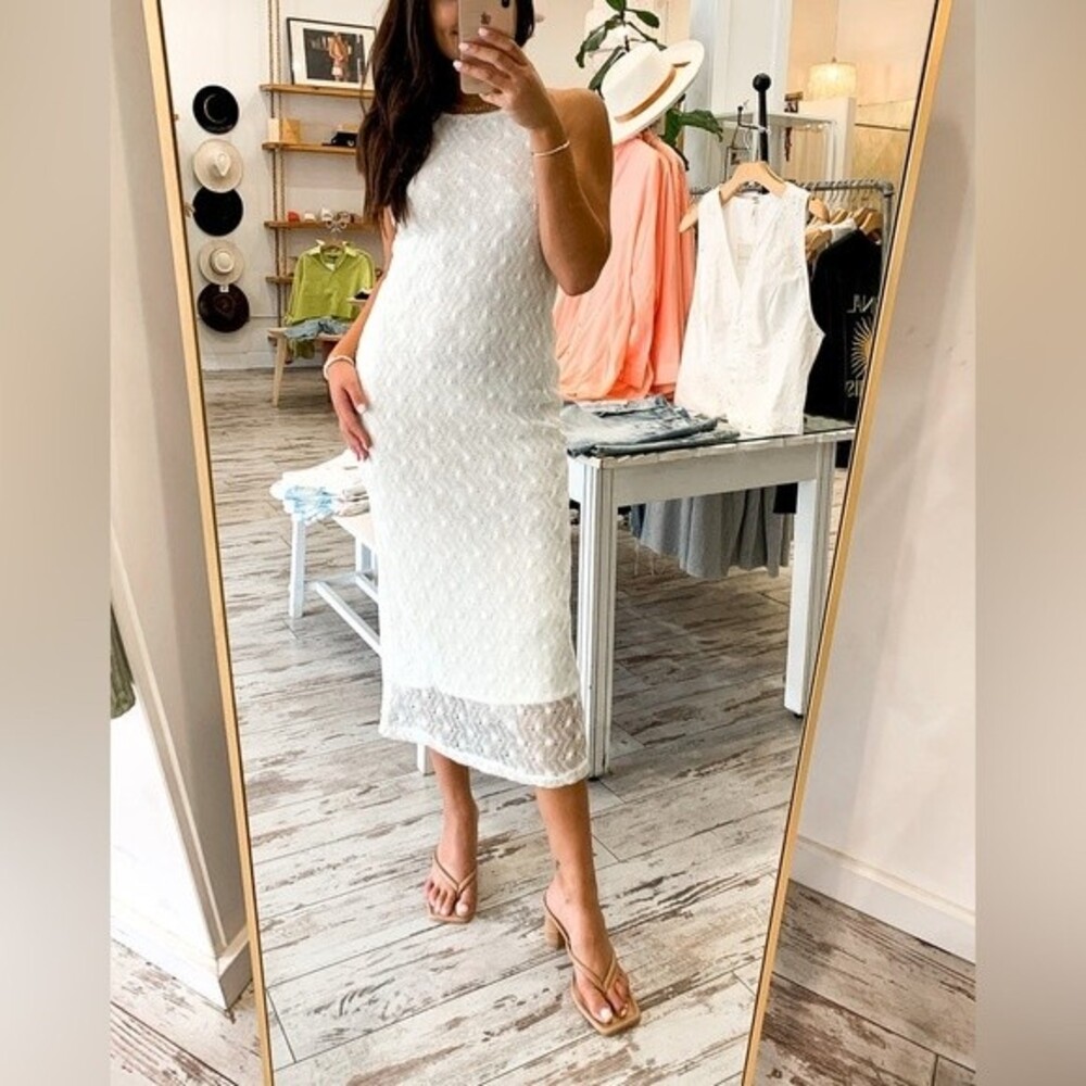 NWT SANCTUARY Crochet Into The Night Dress In
Muslin. Size Medium